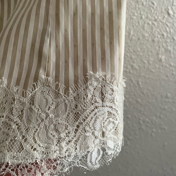 Sandro Blouse with Lace detailing size 8 - Picture 4 of 5